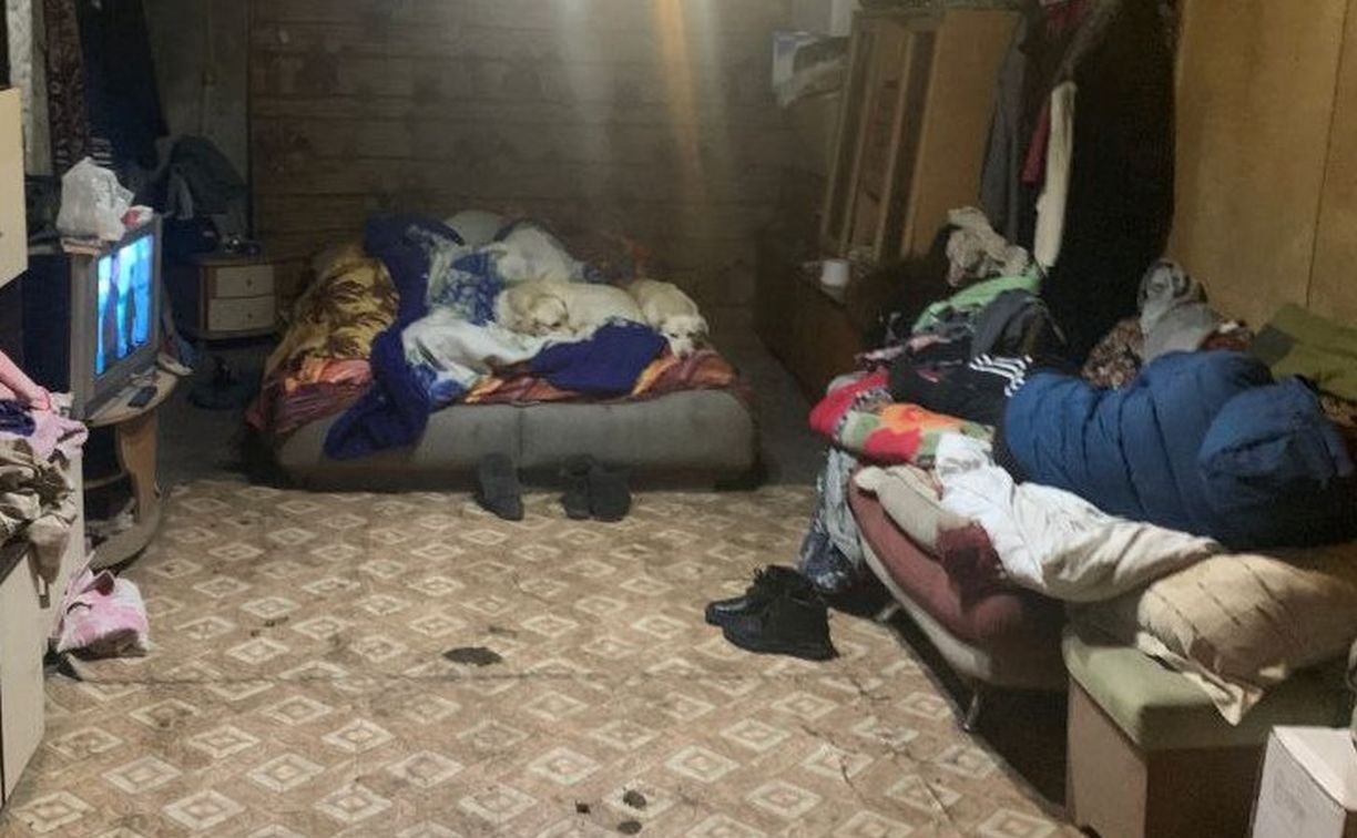 Буйный мужчина на Сахалине пытался напасть на полицейского с лопатами