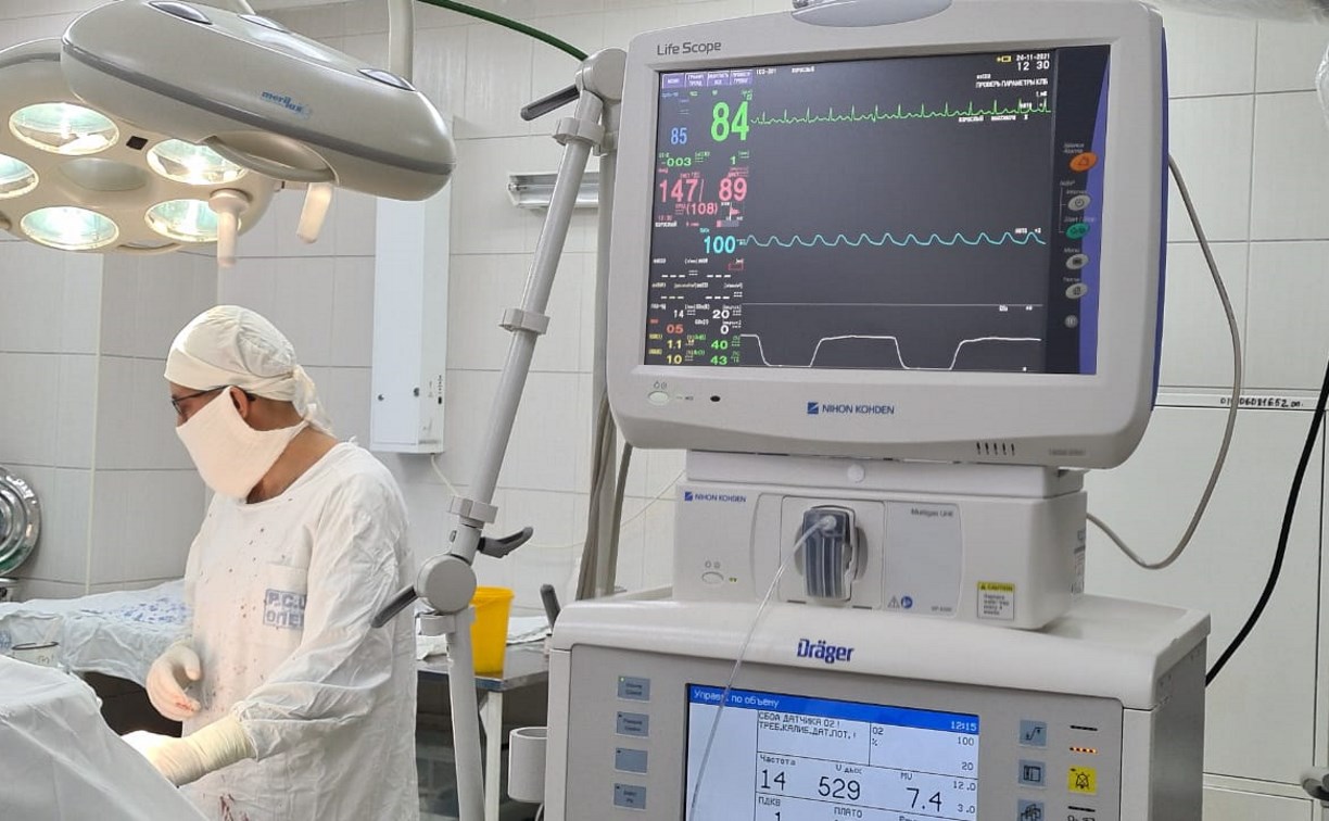 Новое оборудование поступит в перинатальный центр, детские больницу и поликлинику в Южно-Сахалинске