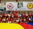  Рекордное количество спортсменов принял турнир по самбо в Корсакове