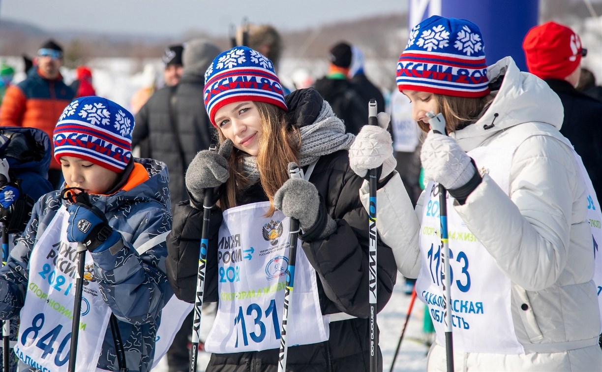Сахалинцы-участники "Лыжни России – 2022" получат фирменные шапки