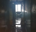 Дважды за день в Поронайске тушили пожары в многоквартирных домах