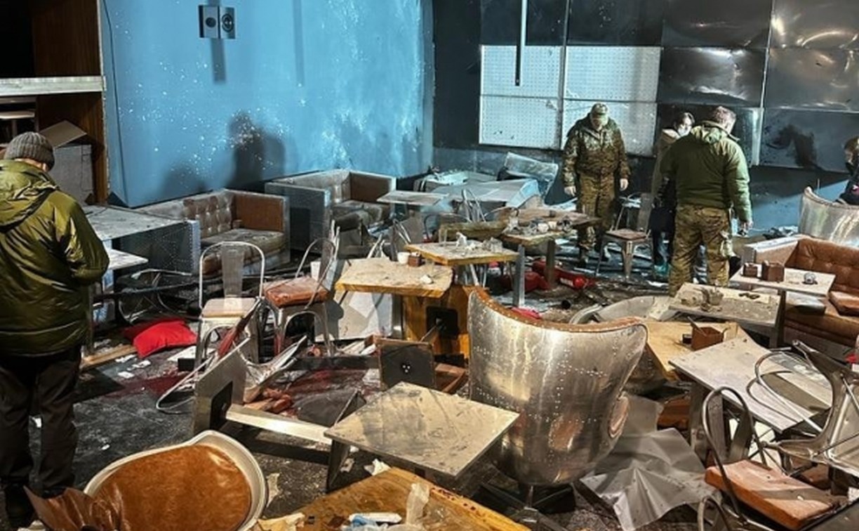 В кафе в центре Санкт-Петербурга прогремел взрыв