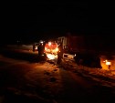 Пожарные вызволили несколько машин из снежного плена в Углегорском районе