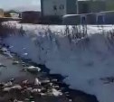 В Южно-Сахалинске второй год в реку Сусуя текут нечистоты 