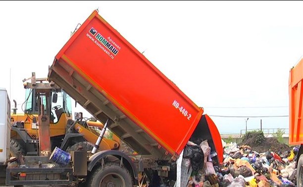 На южно-сахалинский полигон возят мусор из Долинска