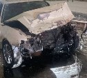 Автомобили лоб в лоб врезались в метель на Сахалине: жуткие кадры последствий ДТП