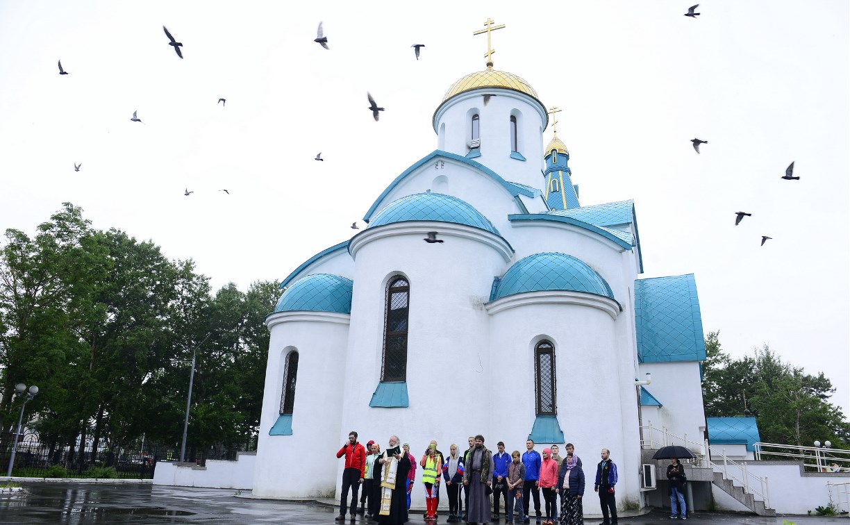 Прихожане сахалинских церквей отправились в велопробег