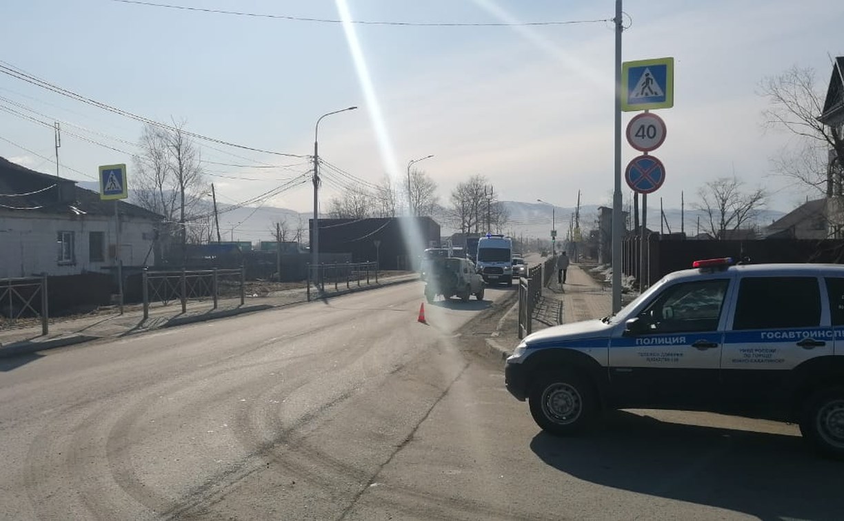 Женщина-водитель сбила восьмилетнего ребёнка на пешеходном переходе в Южно-Сахалинске