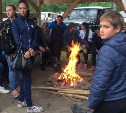 Участниками первой смены летнего лагеря «Поиск» стали 45 сахалинских школьников