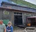 В Холмске случился пожар на рыбоконсервном заводе компании «Лаперуз»