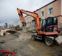 Мэр остался недоволен ходом строительства сквера в Новоалександровске