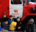 Сахалинские пожарные рассказали школьникам истории о своей работе