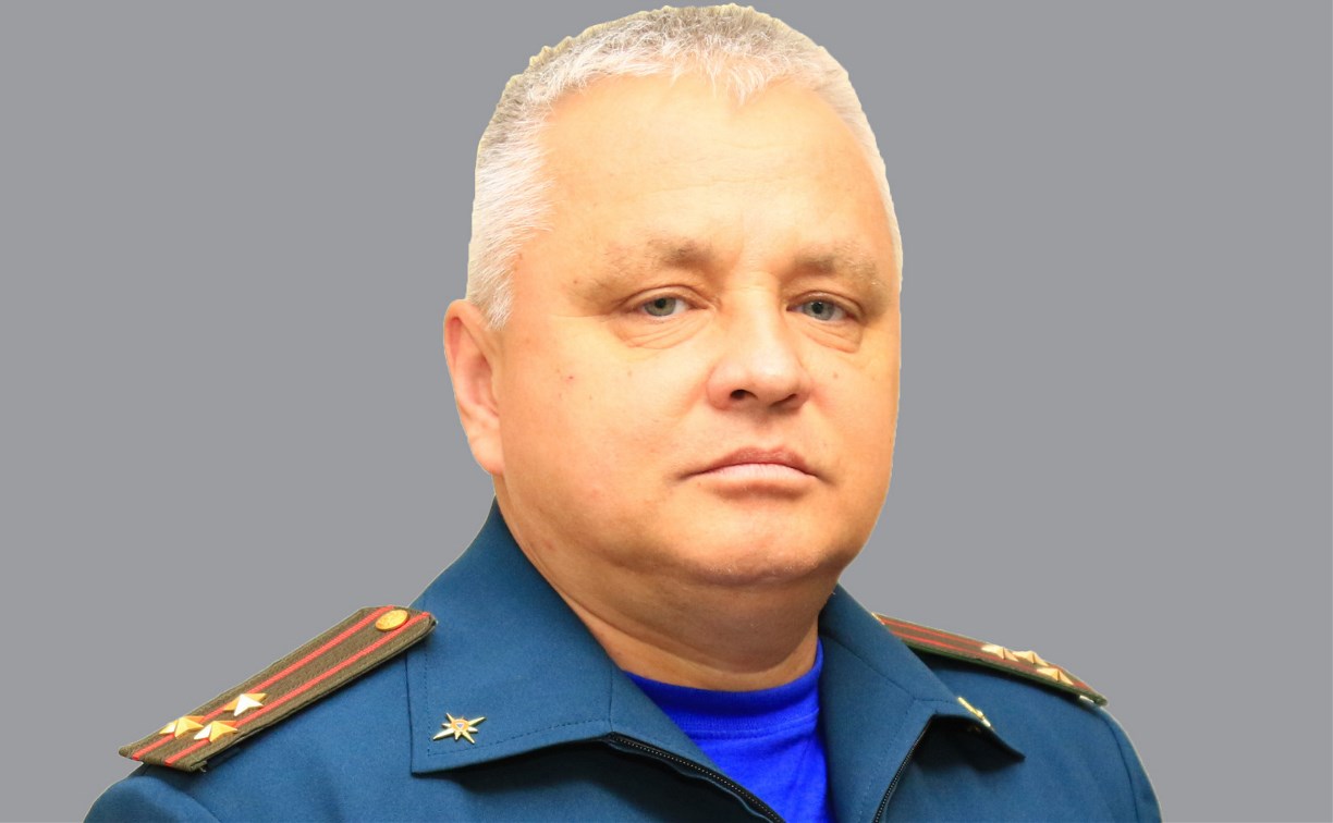 Главе МЧС Сахалинской области присвоили звание генерал-майора внутренней службы