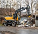 В Южно-Сахалинске ликвидируют стихийные свалки в частном секторе