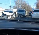Две женщины пострадали в ДТП на улице Украинской в Южно-Сахалинске