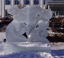 Художники из Хабаровска украсят ледовыми фигурами площадь Корсакова