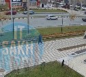 Подвинься: два седана столкнулись у перекрёстка в Южно-Сахалинске