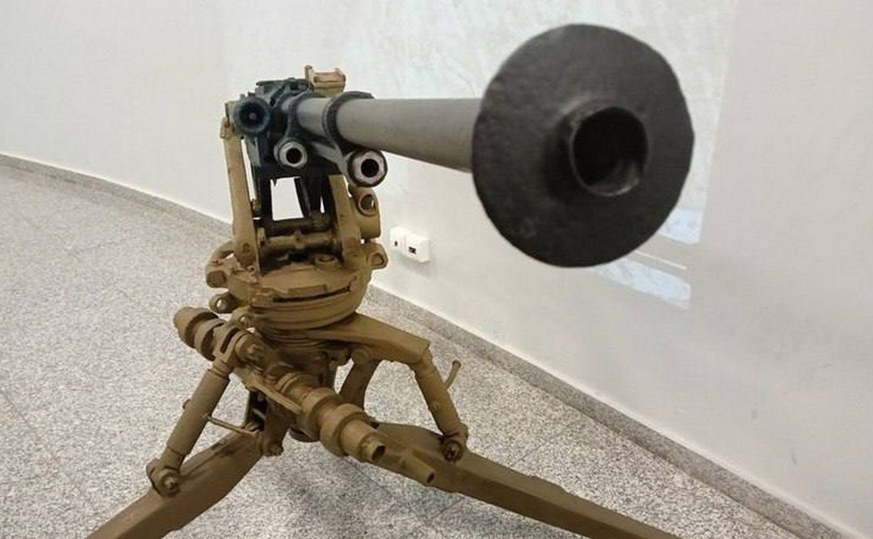 Японское зенитное орудие отреставрировали и передали в музей на Сахалине