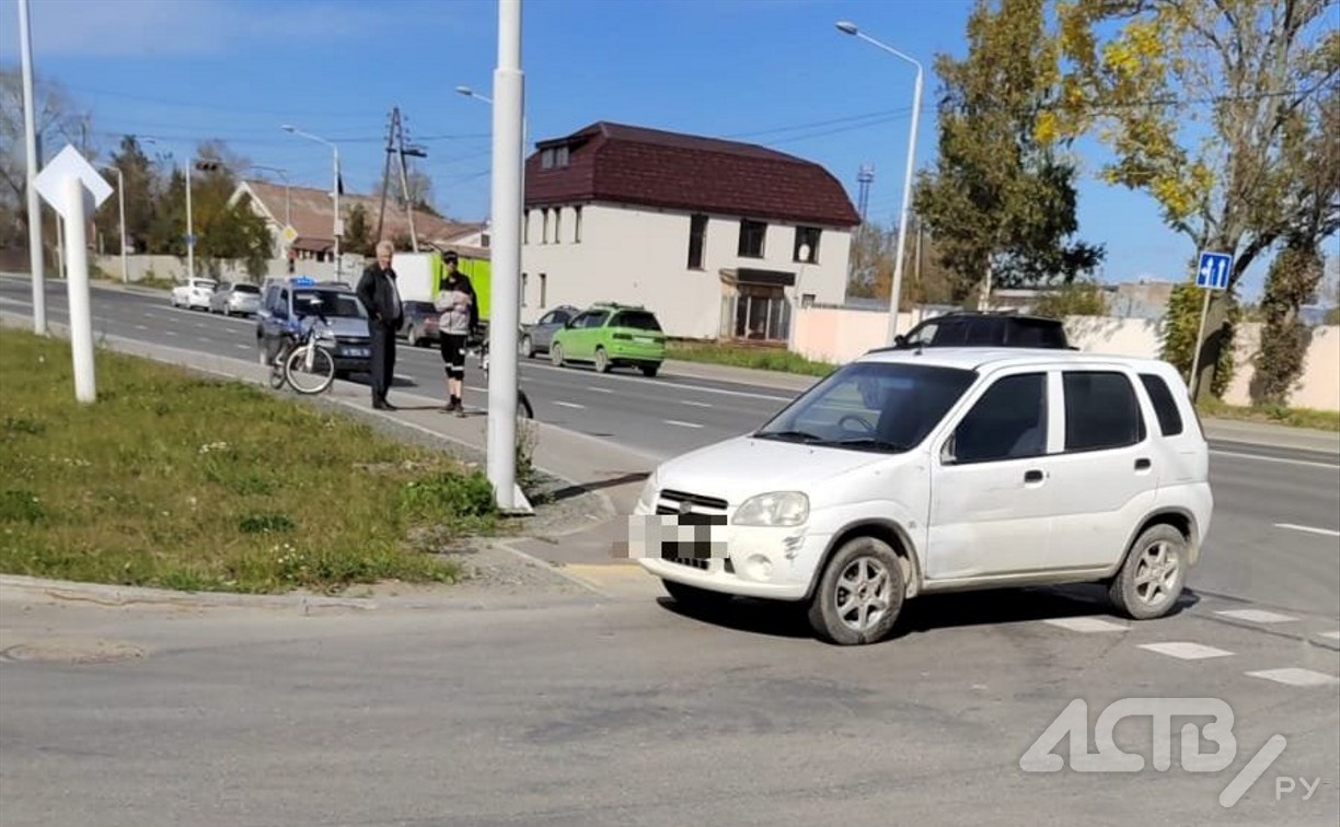 Две аварии в одном месте произошли в Южно-Сахалинске