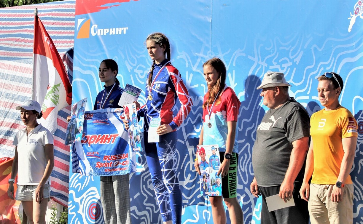 Сахалинка Арина Щукина завоевала две медали на всероссийских стартах по спортивному ориентированию