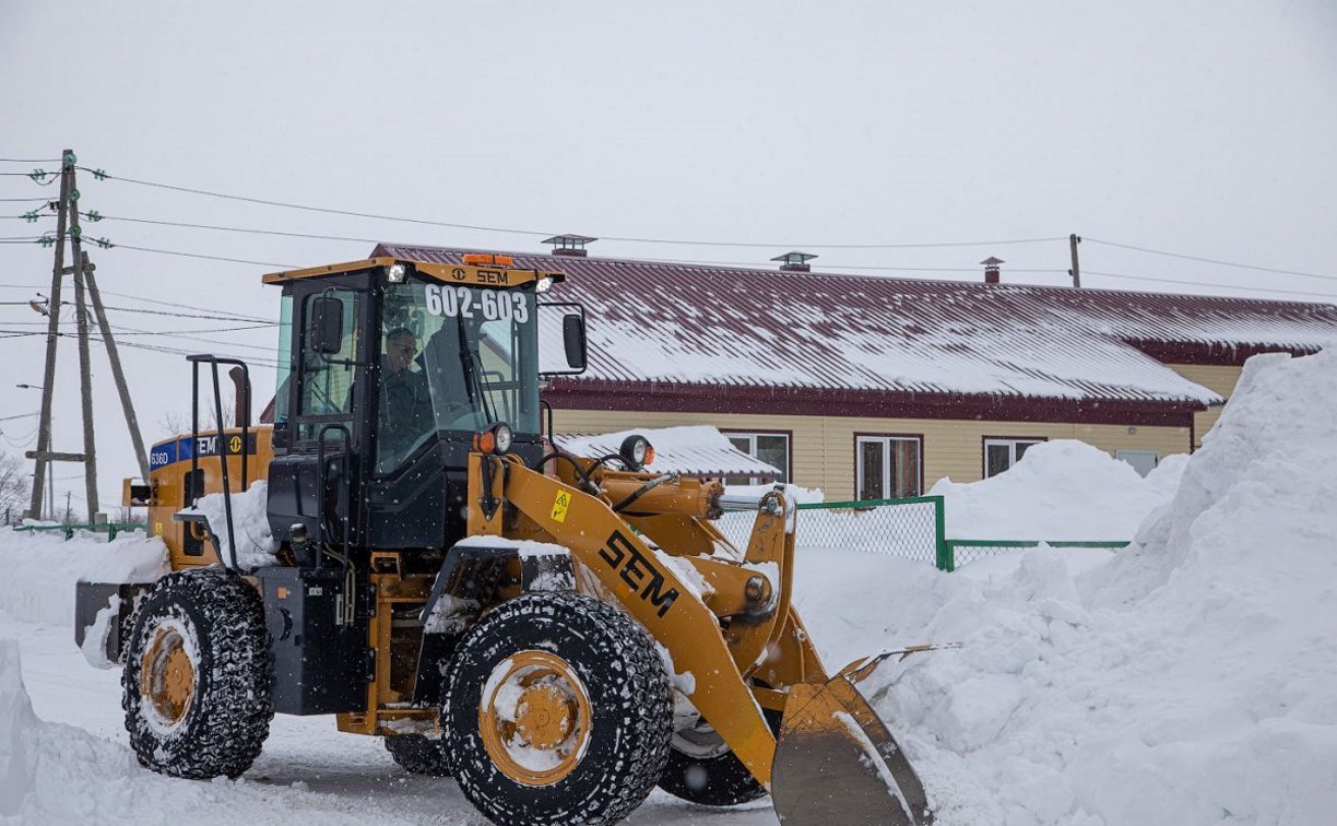 Два участка дорог перекроют в Южно-Сахалинске на время расчистки снега
