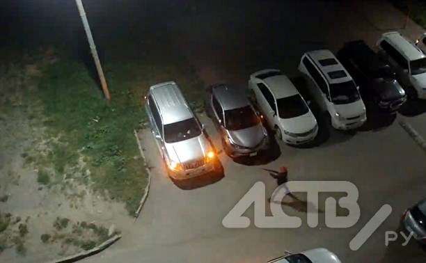 Ночью на Сахалине неадекватный мужчина с ружьём устроил стрельбу во дворе