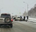 Пересмотрели "Форсаж": появилось видео последствий ДТП с рейсовым автобусом в Южно-Сахалинске