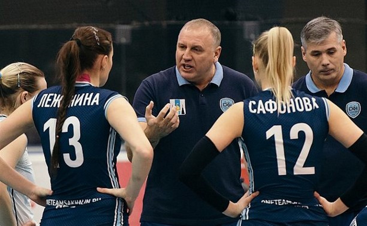 У волейболисток ПСК «Сахалин» сменится главный тренер