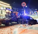 В Долинске произошло ДТП с пьяным водителем, пытавшимся скрыться от полиции