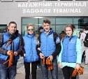 Георгиевские ленточки продолжают раздавать в Южно-Сахалинске