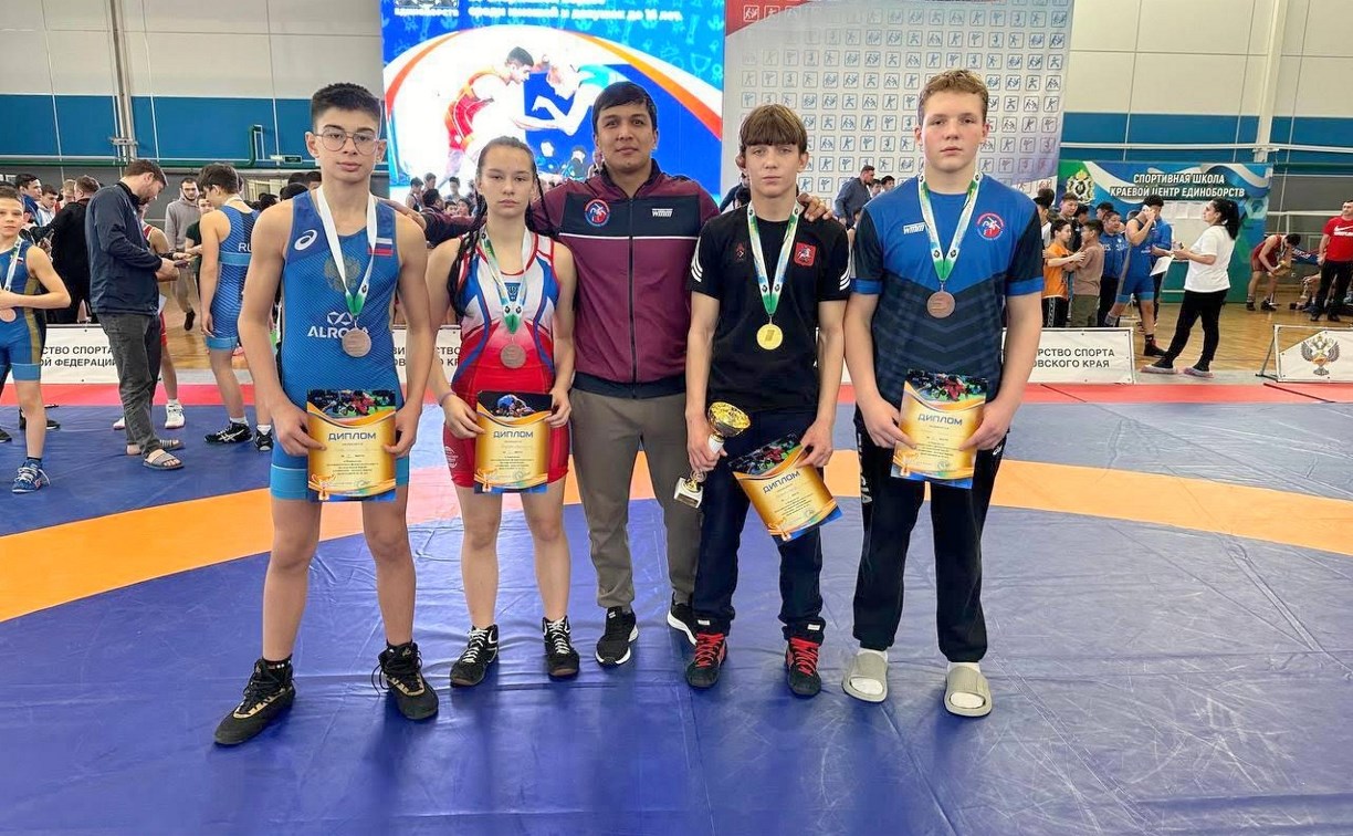 Сахалинские "вольники"  завоевали семь медалей первенства ДФО