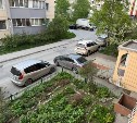 Претендента на звание самого дерзкого автохама нашли в одном из дворов Южно-Сахалинска