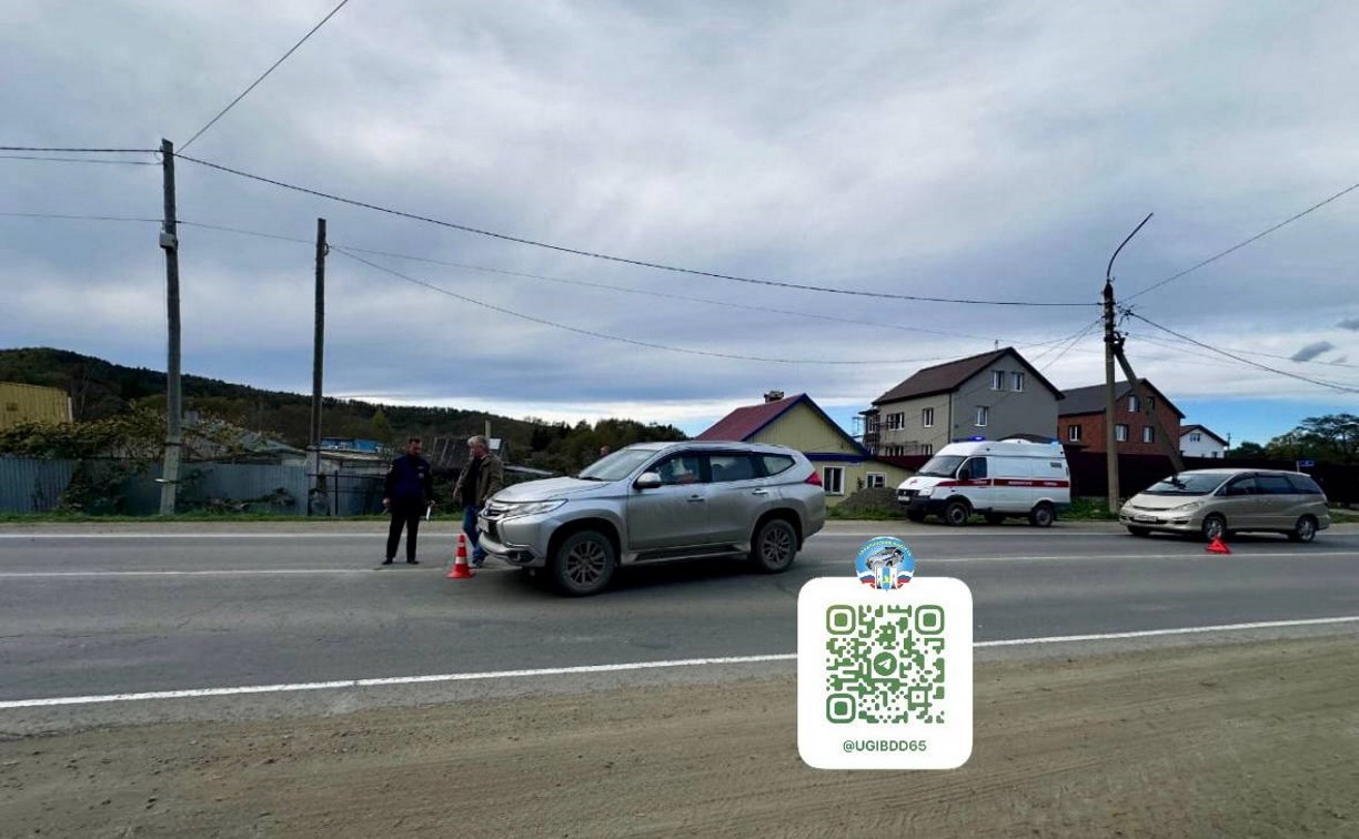 Женщина попала под колёса внедорожника на трассе в Анивском районе