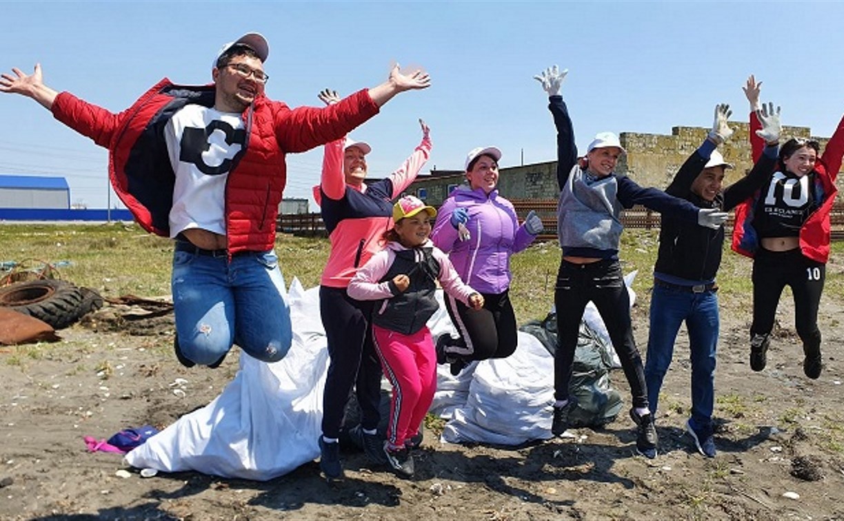 Почти 45 тонн мусора собрали участники акции #ЧистыеОстрова на Сахалине