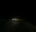 Крадущийся в ночи КамАЗ-невидимка испугал автолюбителей на Сахалине