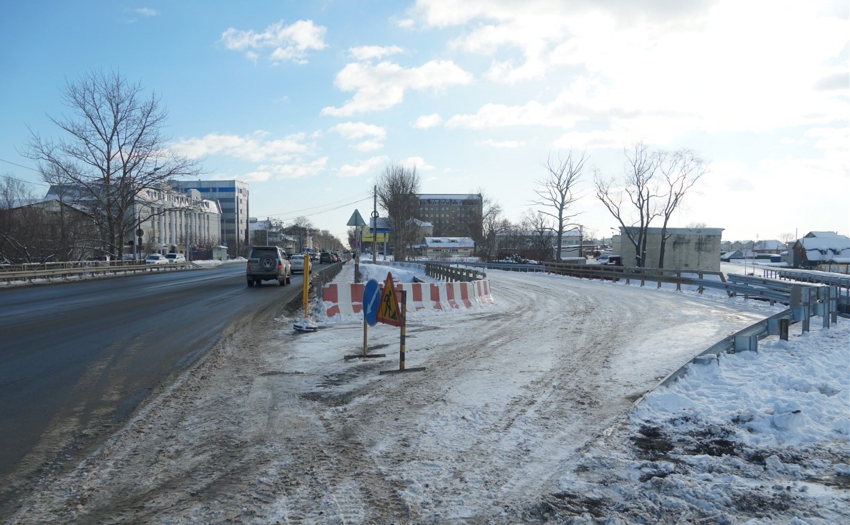 Два моста в Южно-Сахалинске в январе закрывают на реконструкцию