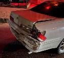 Квадроциклист врезался в Toyota Mark II и скрылся с места ДТП в Южно-Сахалинске