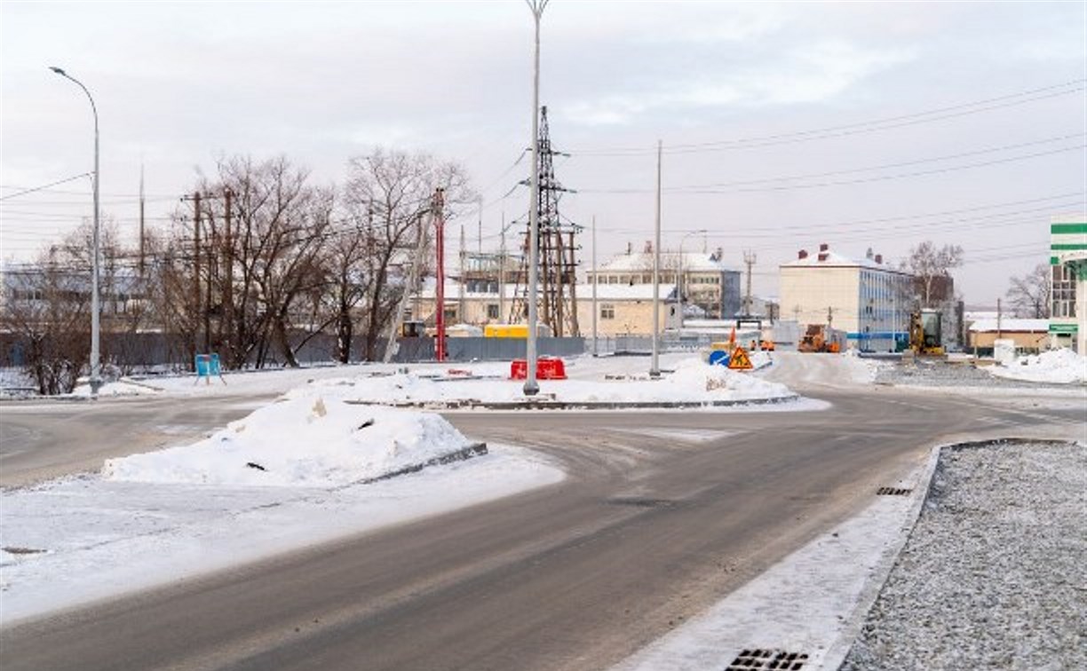 Ул. Бумажную в Южно-Сахалинске открыли после капремонта 