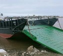 "Восток-01" выходит на линию: утвержден график работы переправы через реку Поронай