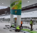 В Холмске готовят к открытию АЗС группы компаний ННК