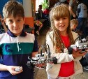 Бои роботов-сумоистов устроили школьники в Южно-Сахалинске