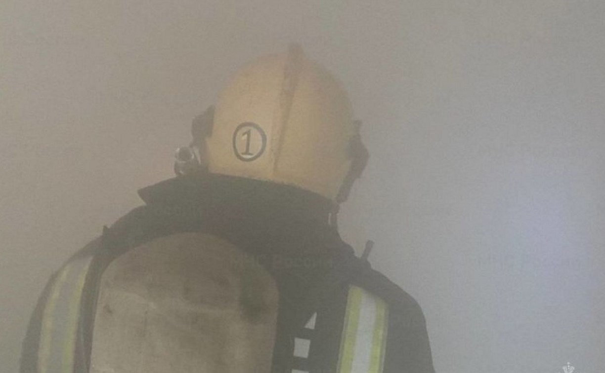 "Полыхали картонные коробки": 30 человек эвакуировали из-за пожара в многоэтажке в Поронайске