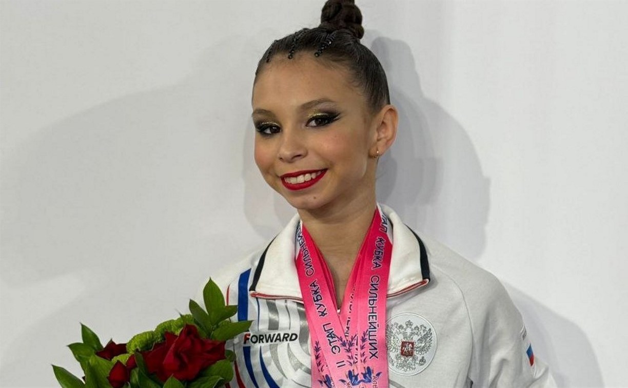 Сахалинская гимнастка завоевала четыре медали на международном турнире