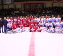 "Легенды российского хоккея" одержали волевую победу над сахалинской сборной
