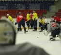 Хоккеисты "Сахалина" начали подготовку к играм плей-офф кубка АХЛ