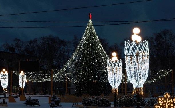 Главную ёлку Корсакова откроют 19 декабря