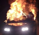 Два пожара одновременно тушили в Углегорске ночью