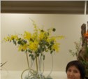 Работа Александры Кудряшовой украсила 50-ю выставку икебаны в Саппоро