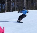 Сахалинские сноубордисты определили сильнейших в параллельном слаломе