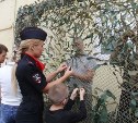 Сахалинская полиция и общественность объединились в патриотической акции "Узелок Победы"
